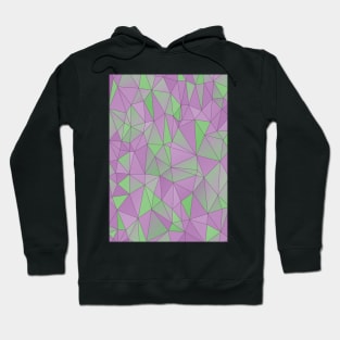 Geo Pattern (Purple and Green) Hoodie